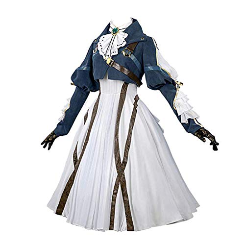 Nuoqi Damen violet evergarden cosplay anime uniformen anzug dunkelblau us 10 dunkelblau von Nuoqi