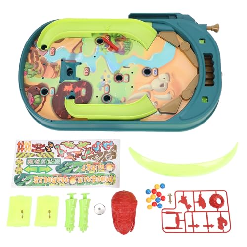 Nurnesy Dinosaurier Interactive STEM Pinball Machine - Tabletop -Brettspiel für Familienversammlungen und Lernspaß Nurnesy Dinosaurier Interactive STEM Pinball Machine - Tabletop -Brettspiel für Familienversammlungen und Lernspaß von Nurnesy