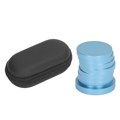 Nurnesy Fidget Slider S-förmiges Desktop-Rotationsspielzeug aus Aluminiumlegierung, ADHS-Angst-Stressabbau-Spielzeug für Büroangestellte (Blau) von Nurnesy