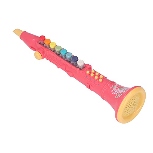 Nurnesy Klarinettenspielzeug, Niedliches Spielzeug, Instrument, Lustige Noten, Spielspielzeug, Mini-Musikinstrumente, Musikinstrument für Bildung, Bassklarinettenspielzeug, Kunststoff, von Nurnesy