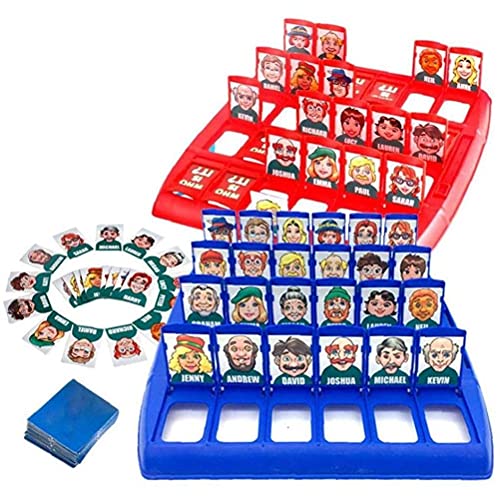 Nurnesy Lustiges Familien-Ratekartenspiel-Set – Interaktives Puzzlespiel Kinder und Erwachsene, die EIN Brettspiel-Spielzeug Sind (A) von Nurnesy