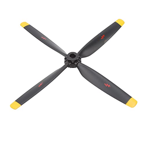 Nurnesy Rc Flugzeugpropeller Wltoys Xk A280 Teile Black Blade Butcher Flugzeug Kunststoff Flugzeugpropeller Original Ersatzzubehör Wltoys Xk A280 Rc Flugzeugteile Propeller von Nurnesy