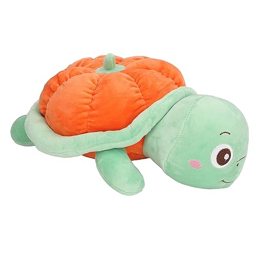 Nurnesy Schildkröten-Puppen-Kürbis-Plüsch, Kuschelkissen für Halloween-Festival-Party, 32 cm, Geeignet für, Erwachsene, Niedliche Form, Verschiedene Feiertagsdekorationen, Gut für von Nurnesy