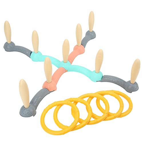 Ringwurfspiele , Unterhaltsames Familien- und Outdoor-Gartenspiel , Jugendliche und Erwachsene, Einfach Zusammenzubauen von Nurnesy