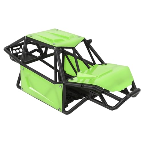 NutriEss RC Crawler Roll Cage Body Shell Nylon für axiale SCX10 II 90046 UTB10 Capra 1/10 RC Crawler Upgrade Teil Blau robust und schützend (Grün) von NutriEss