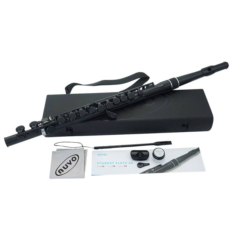 Nuvo Student Flute 2.0 Black Querflöte von Nuvo