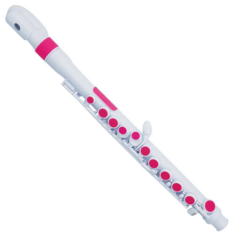 Nuvo jFlute 2.0 PK white-pink Querflöte von Nuvo