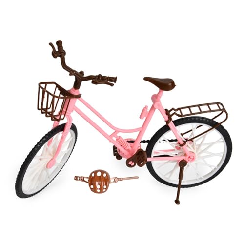 Nuvollo Kunststoff simuliert lebensechte Modell Fahrrad Miniatur Fahrrad Schreibtisch Ornament für interaktive Spielzeug Kinder von Nuvollo