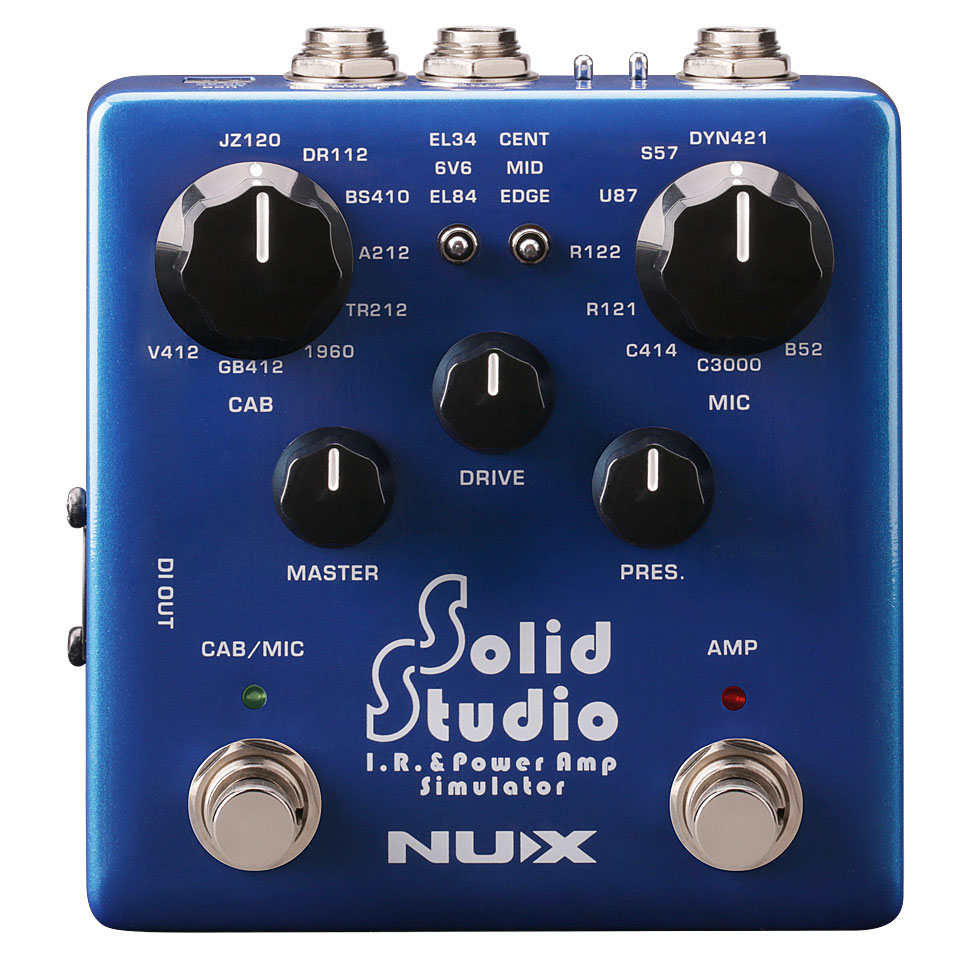 NUX NSS-5 Solid Studio IR Speaker-Simulation von Nux