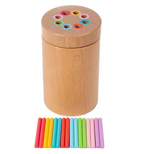 Farbsortierstock - Holzpassungsspiel, Frühes Lernspielzeug | Aktivität Für Feinmotorik -Fähigkeiten Mit Sensorischer Sortierwerkzeug Zur Verwendung In Der Kindergartenausbildung, Frühkindliche Entwick Farbsortierstock - Holzpassungsspiel, Frühes Lernspielzeug | Aktivität Für Feinmotorik -Fähigkeiten Mit Sensorischer Sortierwerkzeug Zur Verwendung In Der Kindergartenausbildung, Frühkindliche Entwick von Nuyhadds