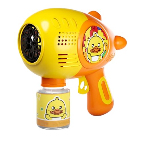 Bubble Machine, Yellow Duck Electric Bubbles Machine, Interactive Outdoor Toy, Summer Activity for Preschool, Park, Picnic, Backyard, Birthday, Celebration, 6.1x3.3x6.7 Inches Bubble Machine, Yellow Duck Electric Bubbles Machine, Interactive Outdoor Toy, Summer Activity for Preschool, Park, Picnic, Backyard, Birthday, Celebration, 6.1x3.3x6.7 Inches von Nuyhgtr