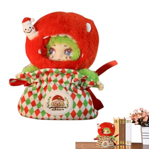 Christmas Cartoon Plush Doll, Soft Plush Collectibles, Adorable Trendy Figure Collectible Cute Doll, Christmas Desktop Bookshelf Decor Adorable Christmas Cartoon Plush Doll, Soft Plush Collectibles, C von Nuyhgtr