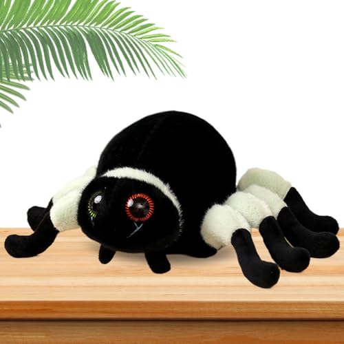 Decorative Plush Animal Toy, Cute Spider Throw Pillow, Halloween Spider Stuffed Toy, Plush Spider Animal Cushion, Plush Spider Toy for Halloween, Spider Simulation Plush Pillow von Nuyhgtr