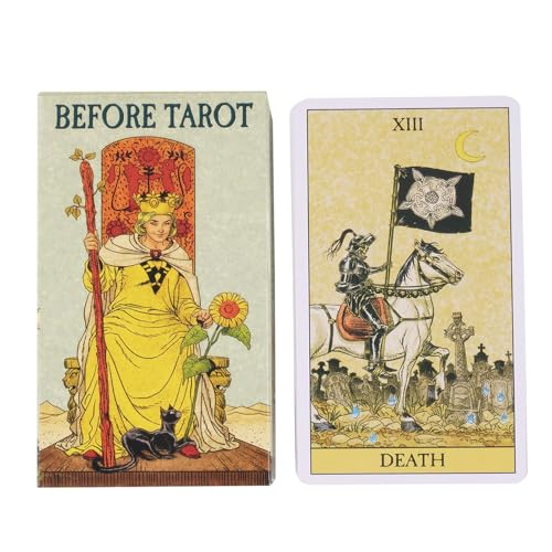 Fortune Telling Tarot Cards, Before Tarot Divination, Tarot Decks, Board Game Tarot, Fate Divination Card, Standard Tarot Decks Designed for Fun Board Games and Friendly Get-Togethers von Nuyhgtr