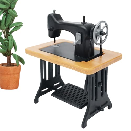 Mini Nähmaschine | Miniatur Nähmaschine Für Möbel Und Als Schneider Spielzeug | Vintage Einrichtungsgegenstände Im Maßstab 1 24 | Spielzubehör Für Schüler Mädchen Schulkinder Mini Nähmaschine | Miniatur Nähmaschine Für Möbel Und Als Schneider Spielzeug | Vintage Einrichtungsgegenstände Im Maßstab 1 24 | Spielzubehör Für Schüler Mädchen Schulkinder von Nuyhgtr