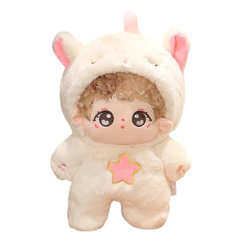 Nuyhgtr Cartoon Plush Doll, 9.84inch Soft Stuffed Girl Doll, Small Stuffed Animal Toy, Cute Plush Toy, Soft Cartoon Girl Doll, Stuffed Animal Girl Toy for Home or Kids Room Decoration von Nuyhgtr