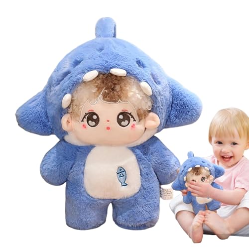 Nuyhgtr Cartoon Plush Doll, Soft Stuffed Girl Doll, Small Stuffed Animal Toy, Cute Plush Toy, Soft Cartoon Girl Stuffed Doll, Plush Doll for Home von Nuyhgtr