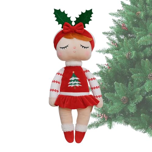 Nuyhgtr Christmas Plush Toys, Adorable Christmas Plushies, Plush Figure Toys, Stuffed Plush Doll, Creative Plush Toys, Stuffed Christmas Doll for Children Adults von Nuyhgtr