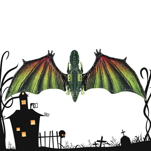 Nuyhgtr Dragon Wings, Electric Dinosaur Wings, Realistic Flapping Movement, Light and Sound Effects, Toy Costume Accessory, Ideal for Kids, Boys, Halloween, Birthday, Party, Christmas Events, 82x30cm Nuyhgtr Dragon Wings, Electric Dinosaur Wings, Realistic Flapping Movement, Light and Sound Effects, Toy Costume Accessory, Ideal for Kids, Boys, Halloween, Birthday, Party, Christmas Events, 82x30cm von Nuyhgtr