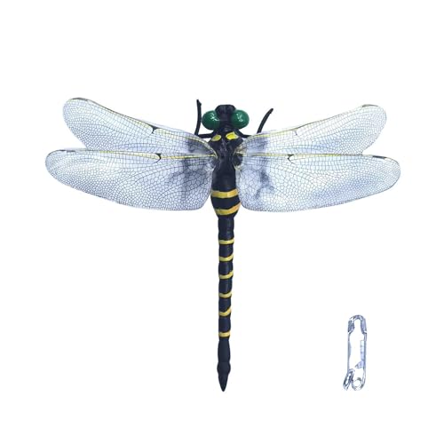 Nuyhgtr Dragonfly Model Kit, Dragonfly Anatomy Model, Dragonfly 3D Model, Garden Decoration - Dragonfly Model, Dragonfly Wild - Animal Kingdom Figur, PVC Simulation Libelle von Nuyhgtr