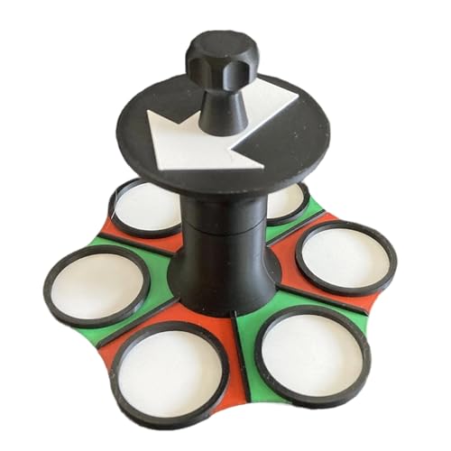 Nuyhgtr Drinking Game Roulette Wheel, Wine Glass Roulette Set, Group Activity Spinner, Interactive Beverage Challenge Games, Social Entertainment Gear for Gathering, 5.51x5.12 inches Nuyhgtr Drinking Game Roulette Wheel, Wine Glass Roulette Set, Group Activity Spinner, Interactive Beverage Challenge Games, Social Entertainment Gear for Gathering, 5.51x5.12 inches von Nuyhgtr