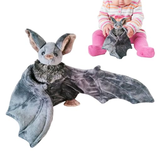 Nuyhgtr Fledermausplüsch - 12 Zoll Gothic Animal Doll für Halloween -, gemütliches Spielzeug mit weicher Kuschelfunktion, Sammlerplüsch für Kinder, Kinderzimmer, Wohnheim, Auto, Arbeitsplatz, Herzs Nuyhgtr Fledermausplüsch - 12 Zoll Gothic Animal Doll für Halloween -, gemütliches Spielzeug mit weicher Kuschelfunktion, Sammlerplüsch für Kinder, Kinderzimmer, Wohnheim, Auto, Arbeitsplatz, Herzs von Nuyhgtr