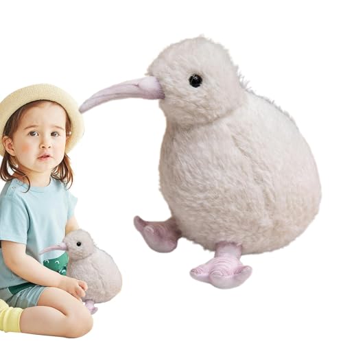 Nuyhgtr Kiwi Bird Plush, Bird Hugging Toy, Kiwi Bird Stuffed Animal, Plushie Doll Pillow, Bird Hugging Toy for Christmas, Holiday Kiwi Bird Toy, Stuffed Animal Kiwi Bird, Toy for Kids Children von Nuyhgtr