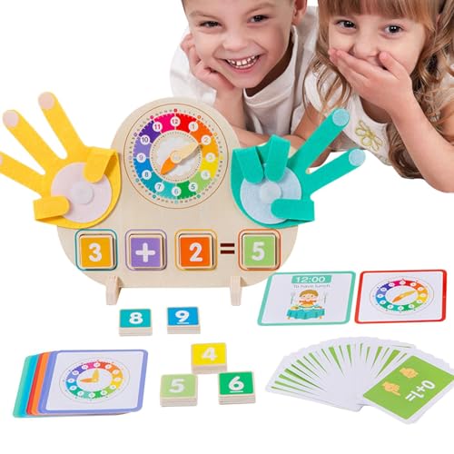 Nuyhgtr Lernspielzeug Mit Zahlen Und Zählblöcken Für Kinder - Pädagogische Lernuhr Mathematik Spielzeug Für Kleinkinder - Tragbares Homeschool Material Vorschullehrmittel Für Mädchen Kinder 3-8 Jahre Nuyhgtr Lernspielzeug Mit Zahlen Und Zählblöcken Für Kinder - Pädagogische Lernuhr Mathematik Spielzeug Für Kleinkinder - Tragbares Homeschool Material Vorschullehrmittel Für Mädchen Kinder 3-8 Jahre von Nuyhgtr