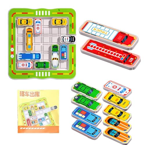 Nuyhgtr Magnetic Car Maze, Preschool Learning Toy, Fine Motor Skills Toy, Sensory Maze Game, Car Maze for Kids, Magnetic Sensory Toy, Learning Activities for Preschool von Nuyhgtr