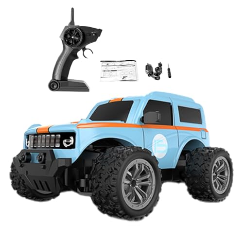 Nuyhgtr Remote Controlled Vehicle, Kids Remote Vehicle Remote Control Truck, Small Vehicle Toy, Kids Race Toy, RC Truck Lights, Race Toy Car Long Distance Car Remote Toy Car for Kids von Nuyhgtr