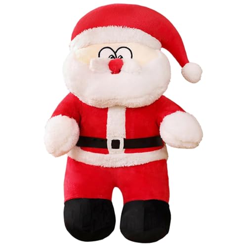 Nuyhgtr Santa Plush Toy, Christmas Teddies, Christmas Theme Design Plush Toys, Christmas Plushie Toy, Santa Plush Plushie Toys, Pillow Toy for Family Friends Colleagues von Nuyhgtr