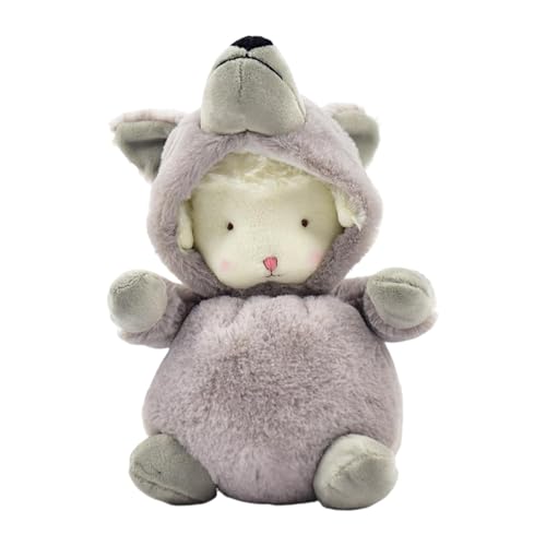 Nuyhgtr Sheep Plush Toy, Stuffed Lamb Animal, Cuddly Plush Stuffed Sheep, Animal-Themed Plush Toys, Decorative Lamb Plush Doll, Charming Plush Dolls Designed for Both Kids and Adults von Nuyhgtr