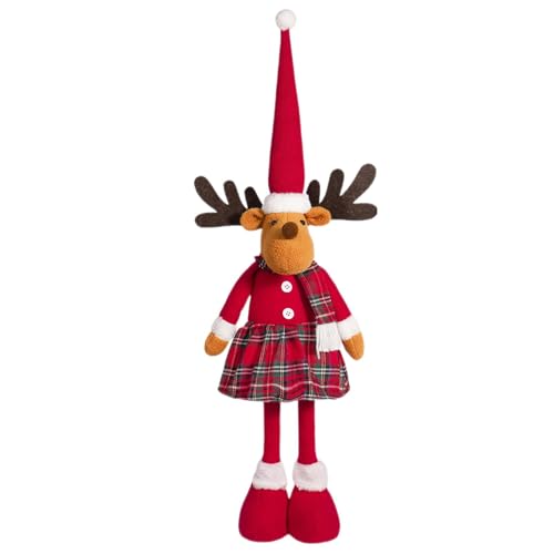 Nuyhgtr Weihnachten Stehpuppen, Elch Weihnachten Plüsch, Stehender Weihnachtselch, Weihnachten Plüsch, Stehender Elch Weihnachten Plüsch Ornament für Fenster und Tisch Display Nuyhgtr Weihnachten Stehpuppen, Elch Weihnachten Plüsch, Stehender Weihnachtselch, Weihnachten Plüsch, Stehender Elch Weihnachten Plüsch Ornament für Fenster und Tisch Display von Nuyhgtr