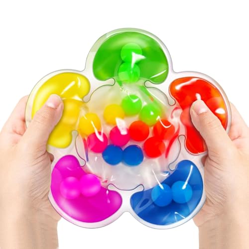 Sinnesspielzeug Zum Sortieren Von Farben, Fidget-Spiel Zum Sortieren Von Blumen, Pädagogisches Fidget-Spiel Zum Sortieren Von Blumen, Sensorisches Spielzeug Zum Sortieren Von Farben Für Kinder, Sensor von Nuyhgtr