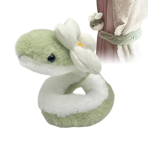 Snake Stuffed Animal, Cute Plush Little Green Snake, Table Decoration Snake, Year of the Snake Mascot, Plush Snake Hugger Toy, Soft Cuddly Snake, Plushie Hugger Toy, Green Snake Plushie for Boys Girls von Nuyhgtr