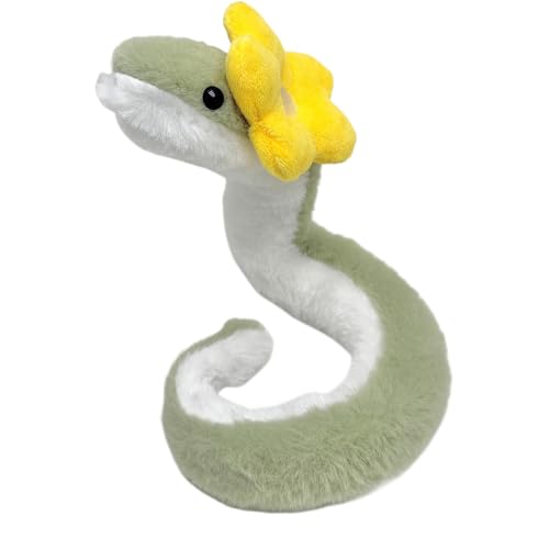 Snake Stuffed Animal, Cute Plush Little Green Snake, Table Decoration Snake, Year of the Snake Mascot, Plush Snake Hugger Toy, Soft Cuddly Snake, Plushie Hugger Toy, Green Snake Plushie for Boys Girls von Nuyhgtr