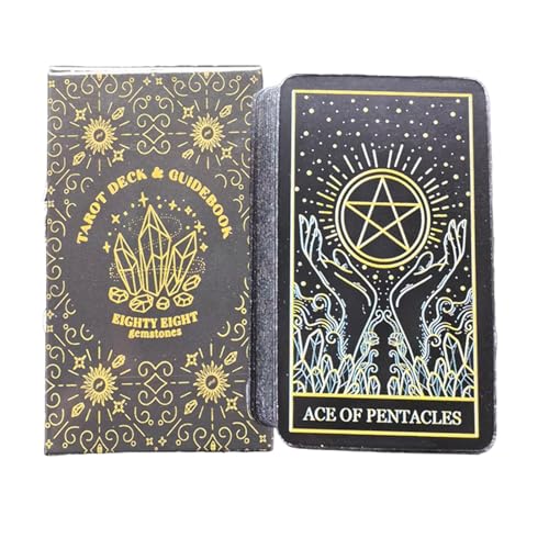 Tarot Cards, 78-Card Oracle Deck, Paws Tarot Kingdom Tarot Tarot Eighty, Detailed Imagery Divination Tools, Tarot Game for Board Entertainment & Insight, 7.2x10.3cm von Nuyhgtr