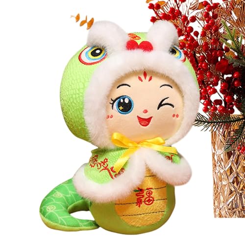 Year of The Snake Plush, Chinese New Year Snake Toy, Lucky 2025 Snake Mascot, Snake Stuffed Animal, Chinese New Year Plush, Lunar Year Plush Toy, for Lunar Year Spring Festival von Nuyhgtr