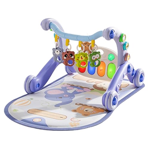 Activity Mat, Baby Gym, Play Mat, Walker Included, Non-Slip Base, Fine Motor Development, Interactive Toy, Supplies, Purple Magenta, 29.13x19.69x16.93 inches, Home Nursery Daycare Activity Mat, Baby Gym, Play Mat, Walker Included, Non-Slip Base, Fine Motor Development, Interactive Toy, Supplies, Purple Magenta, 29.13x19.69x16.93 inches, Home Nursery Daycare von Nuytghr