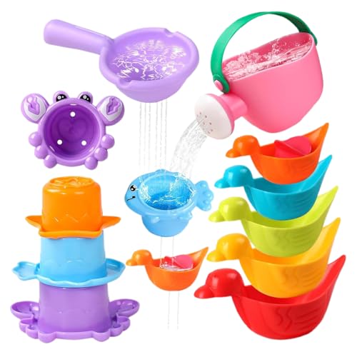 Badewannenspielzeug Für Kleinkinder, 10 Teile Baby Badspielzeug Für Kleinkinder, Kreative Schwimm-Sinnesanregungen Lernspiele Für Wasser-Spielspaß Badewannenspielzeug Für Kleinkinder, 10 Teile Baby Badspielzeug Für Kleinkinder, Kreative Schwimm-Sinnesanregungen Lernspiele Für Wasser-Spielspaß von Nuytghr