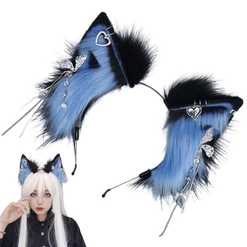 Cosplay-Stirnband, niedliches Haarband, Halloween-Cosplay-Stirnband, glitzerndes Cosplay-Stirnband, Halloween-Cosplay-Haarschmuck, Halloween-Kopf für Schulaufführungen, Kostüme, Bühnenshows und Tänze von Nuytghr