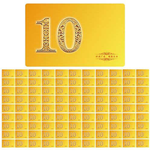 Nummerierte Pokerchips | Pokerchips mit Spielkarten - 100 Stück Zubehör Für Erwachsene Damen Herren Zuhause Reise Partys Treffen Nummerierte Pokerchips | Pokerchips mit Spielkarten - 100 Stück Zubehör Für Erwachsene Damen Herren Zuhause Reise Partys Treffen von Nuytghr