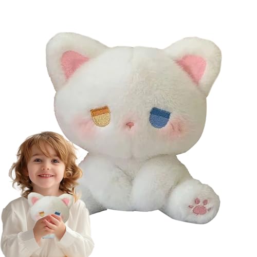 Nuytghr Cat Plush Toy, Interactive Stuffed Doll, Soft Skin-Friendly Pillow, 3.94x3.94x5.91 Inches Comfortable and Cozy Home Accent, Decorative Piece for Bedroom, Relaxation Spaces Nuytghr Cat Plush Toy, Interactive Stuffed Doll, Soft Skin-Friendly Pillow, 3.94x3.94x5.91 Inches Comfortable and Cozy Home Accent, Decorative Piece for Bedroom, Relaxation Spaces von Nuytghr