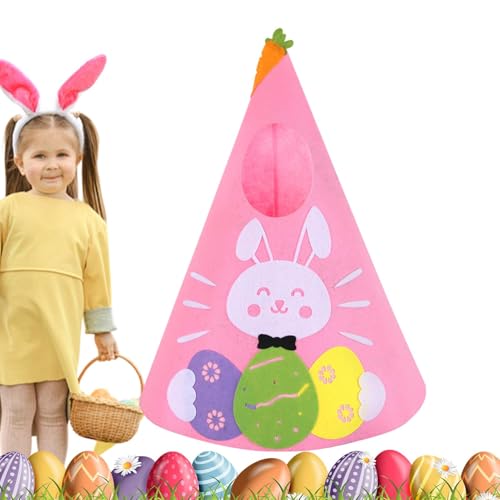 Nuytghr Easter Costume Kids, Role Playing Outfit, Cartoon Cosplay Dress Up Set, 33.46x27.56 inches Festive Bunny-Themed Funny Outfit for Boys, Perfect Easter Party Supplies And Holiday von Nuytghr