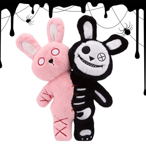 Nuytghr Hase Plüschtier | Plüschspielzeug - 28cm Weiche Horror Puppe Für Mädchen Sofa Schlafzimmer Weihnachten Geburtstag Dekoration Nuytghr Hase Plüschtier | Plüschspielzeug - 28cm Weiche Horror Puppe Für Mädchen Sofa Schlafzimmer Weihnachten Geburtstag Dekoration von Nuytghr