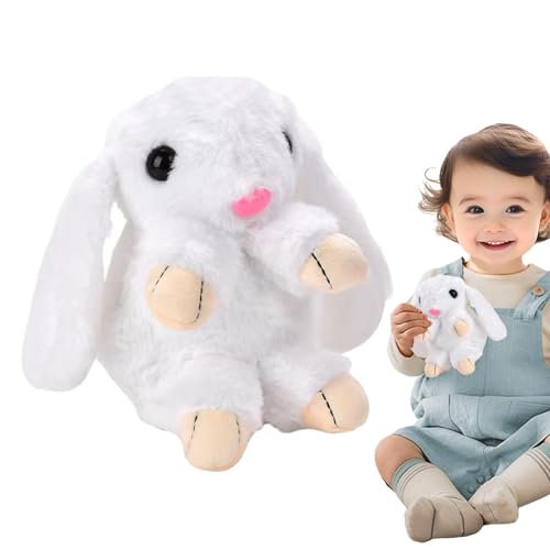 Nuytghr Realistic Bunny Toys, Electronic Easter Interactive Rabbit Light Up, Singing, Speaking, Dancing, Repeating Educational Plush Stuffed Bunny Toy for Children Over 3 Years von Nuytghr