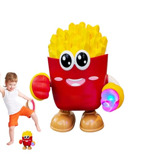 Nuytghr Roboter Für Kinder - Leuchtender Spielzeugroboter,Elektrische Puppe mit Musik und Pommes Design Kleinkind Begleiter für Schüler Erwachsene Geburtstag Zuhause Nuytghr Roboter Für Kinder - Leuchtender Spielzeugroboter,Elektrische Puppe mit Musik und Pommes Design Kleinkind Begleiter für Schüler Erwachsene Geburtstag Zuhause von Nuytghr