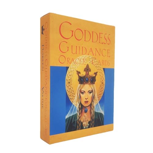 Nuytghr Tarot-Deckkarten, Göttin-Guidance-Tarot-Deck, geheimnisvolles Tarot-Deck, 12 x 8,3 cm, Orakel-Karten für Wahrsagung, Tarotkarten, vollständige englische Version für psychologisches Orakeldeck von Nuytghr