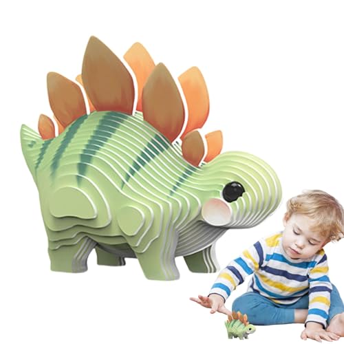 Dinosaurier-Puzzles für Kinder | 3D-Puzzle-Spielzeug | Tierpuzzleset, Dinosaurier-Lernaktivität, Lernspielzeugset, Tierbausteine, Kinder ab 6 Jahren, Dino-Puzzleset, 3D-Tierspielzeug, Lernaktivitätsse von Nxbuynef