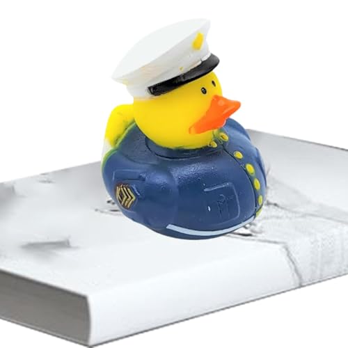 Nybhyjka Bewaffnete Armee Duck, Veterans Memorial Duck, Uniformische Streitkräfte Harz Enten Armee Militär Entenharz Figur, Militärgummi -Enten -Veterans Day Dekorationen Für Veteranengeschenke Auto von Nybhyjka